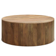 Millbury - Drum Coffee Table - Natural - Furniture Home Direct