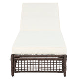 Outdoor Lounge Chair - Beige - Furniture Home Direct