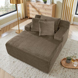 Modern Single Lazy Sofa Lounge Chair With High Density Foam - Furniture Home Direct