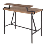 Gia - Industrial Counter Table - Furniture Home Direct