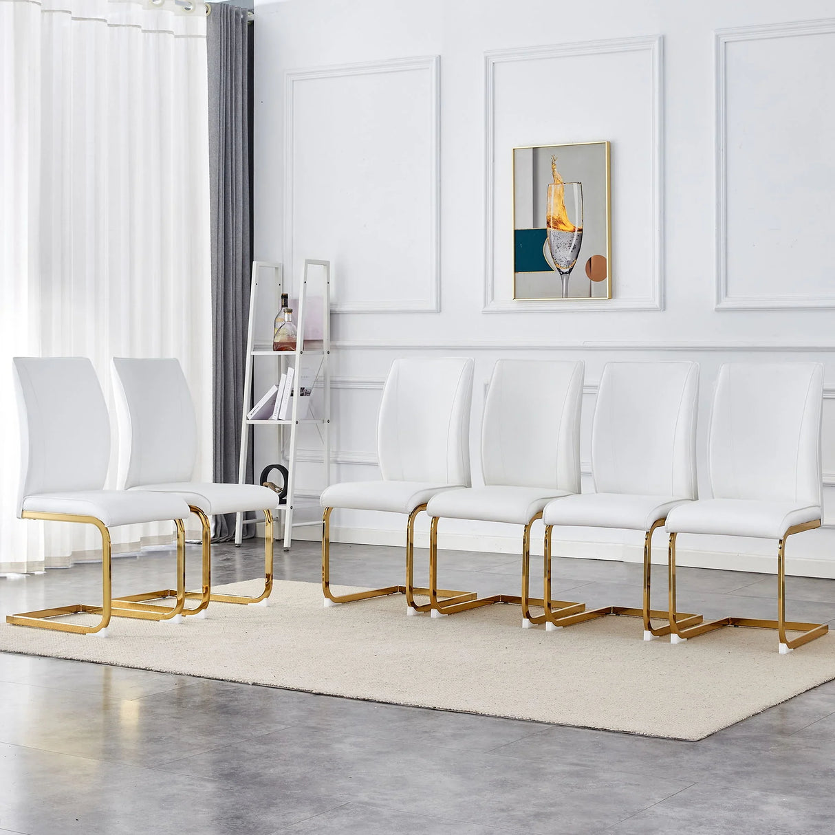 Luxury Simple Arch Chair With Arched Leg - Furniture Home Direct