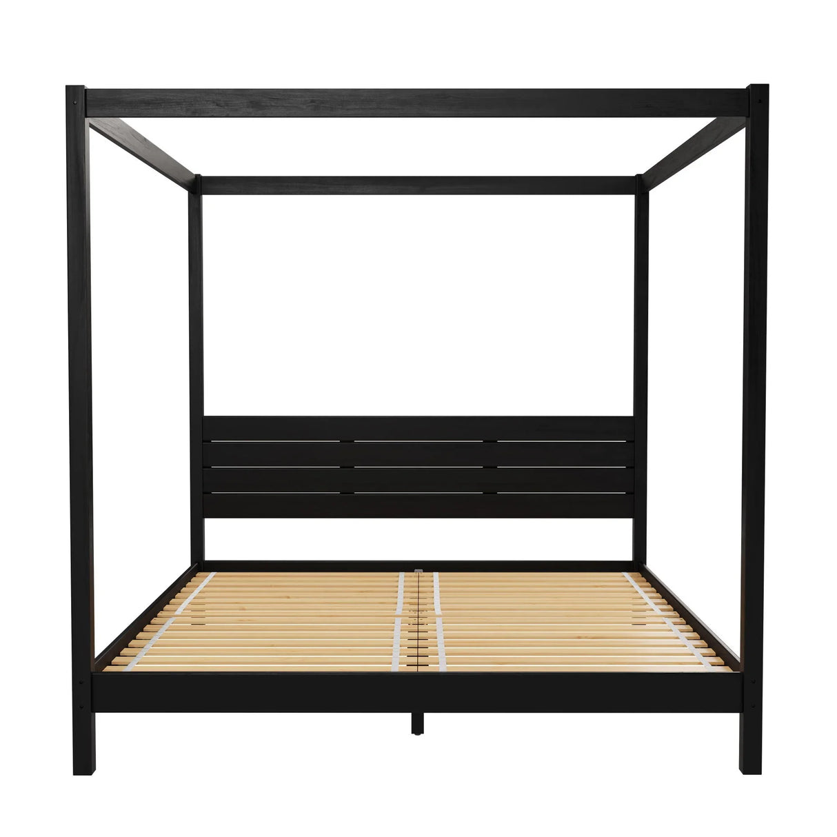 Canopy Bed Frame Modern Minimalist Boho - Furniture Home Direct