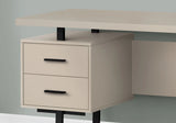 Computer Desk For Home Office, Laptop, Left, Right Set - Up, Storage Drawers, Contemporary & Modern - Furniture Home Direct