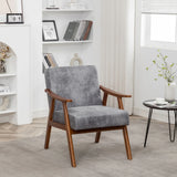 Accent Chair, Classic Mid Century Modern For Extra Seating - Furniture Home Direct