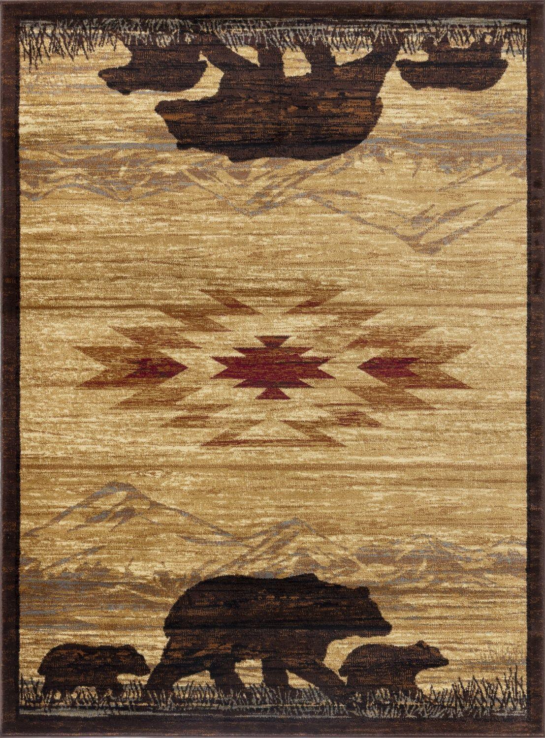 Nature's Nest - GC_CBL3006 Lodge Area Rug - Furniture Home Direct