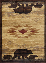 Nature's Nest - GC_CBL3006 Lodge Area Rug - Furniture Home Direct