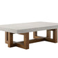 Keven - Faux Concrete Top Table - Furniture Home Direct