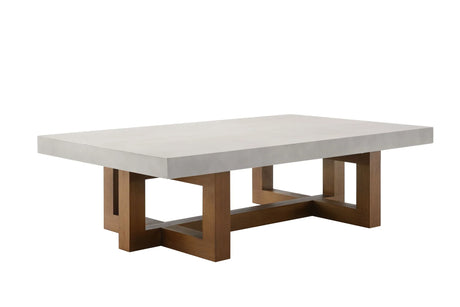Keven - Faux Concrete Top Table - Furniture Home Direct