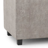 Avalon - Upholstered Storage Ottoman - Furniture Home Direct