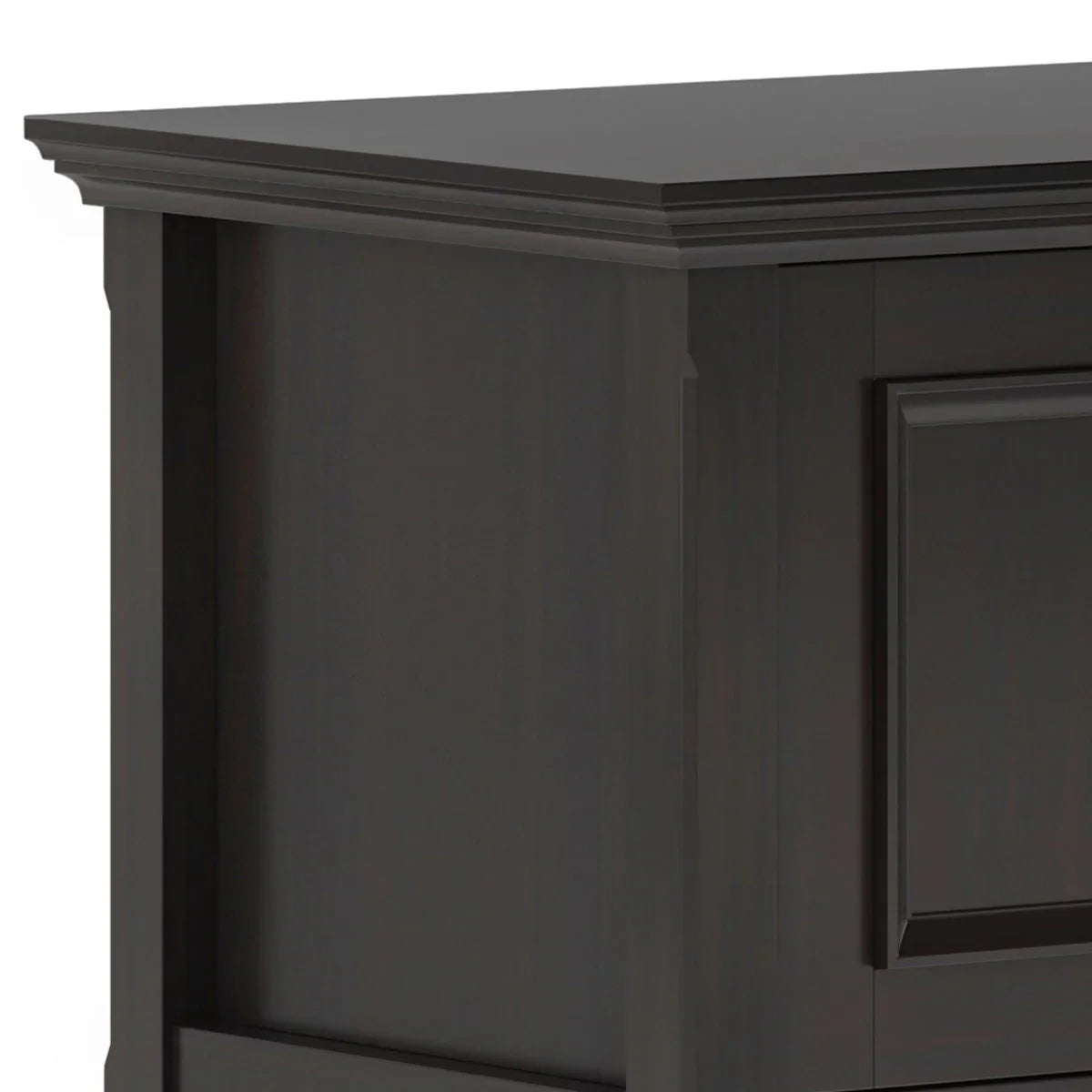 Amherst - Low TV Media Stand - Hickory Brown - Furniture Home Direct