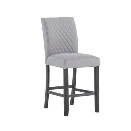 Jasmine - Barstool (Set of 2) - Gray - Furniture Home Direct