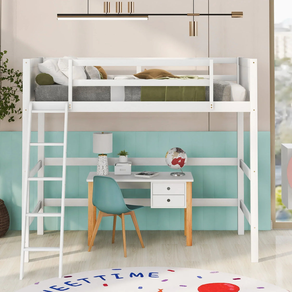 Loft Bed With Ladder - Furniture Home Direct