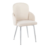 Dahlia - Contemporary, Dining Chair (Set of 2) - Furniture Home Direct