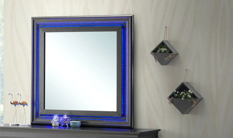 Elegant Transitional LED Mirror - Furniture Home Direct