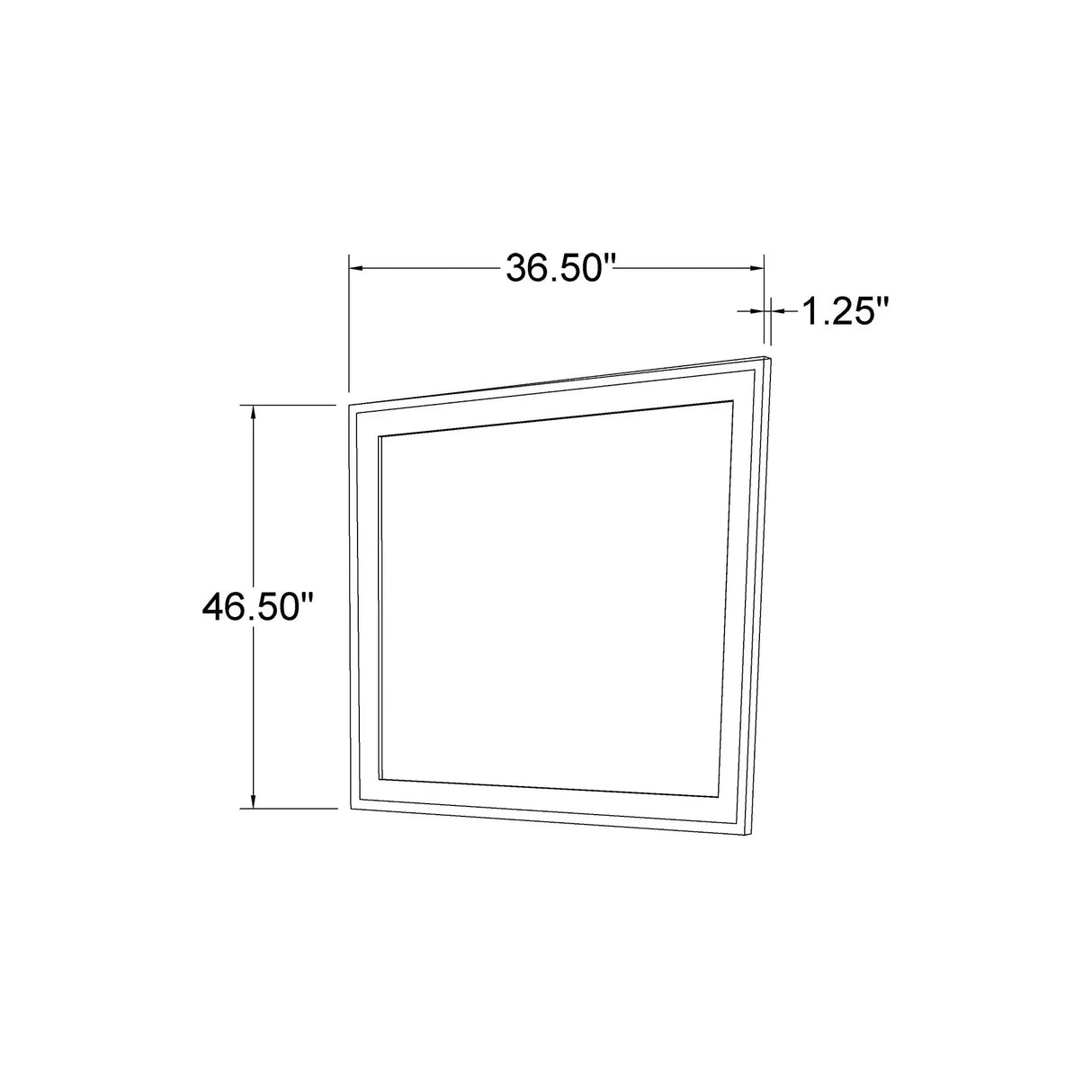 Ryder - Sparkle Mirror - Gray - Furniture Home Direct