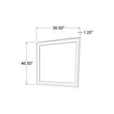 Ryder - Sparkle Mirror - Gray - Furniture Home Direct