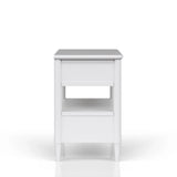 Open Nightstand With 2 Drawers - Furniture Home Direct