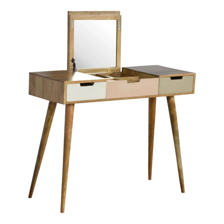 Gradient Dressing Table - Pink - Furniture Home Direct