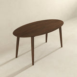 Ada - Mid-Century Modern Style Oval Dining Table - Furniture Home Direct