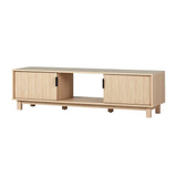 Modern Fluted Door Minimalist TV Stand - Furniture Home Direct