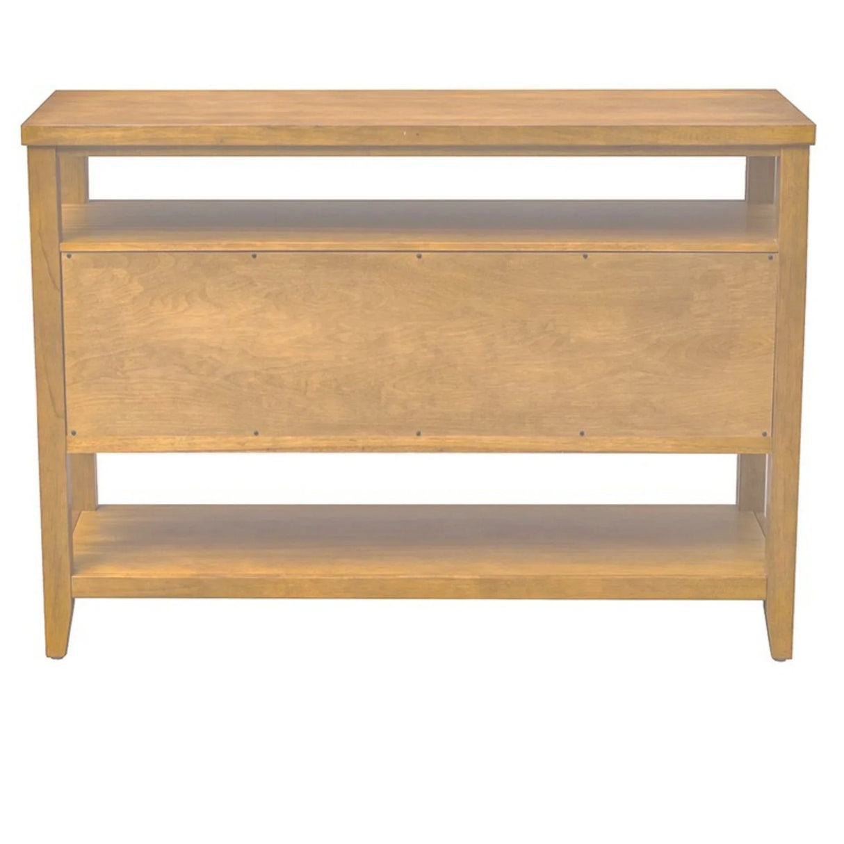 Naomi - 2 Door Storage Console Table With Ample Shelving - Natural - Furniture Home Direct