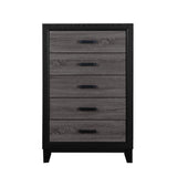 Bedroom Bundle - Soluto Set - Bed + Dresser + Mirror + Chest + Night Stand + Rug - Furniture Home Direct