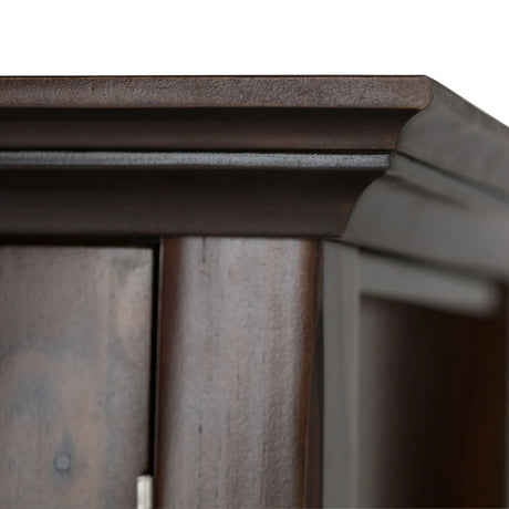 Acadian - Low Storage Cabinet - Brunette Brown - Furniture Home Direct