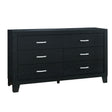 Carlos - Dresser - Black - Furniture Home Direct