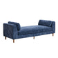 Modern Upholstered End Of Bed Bench With Armrests - Furniture Home Direct
