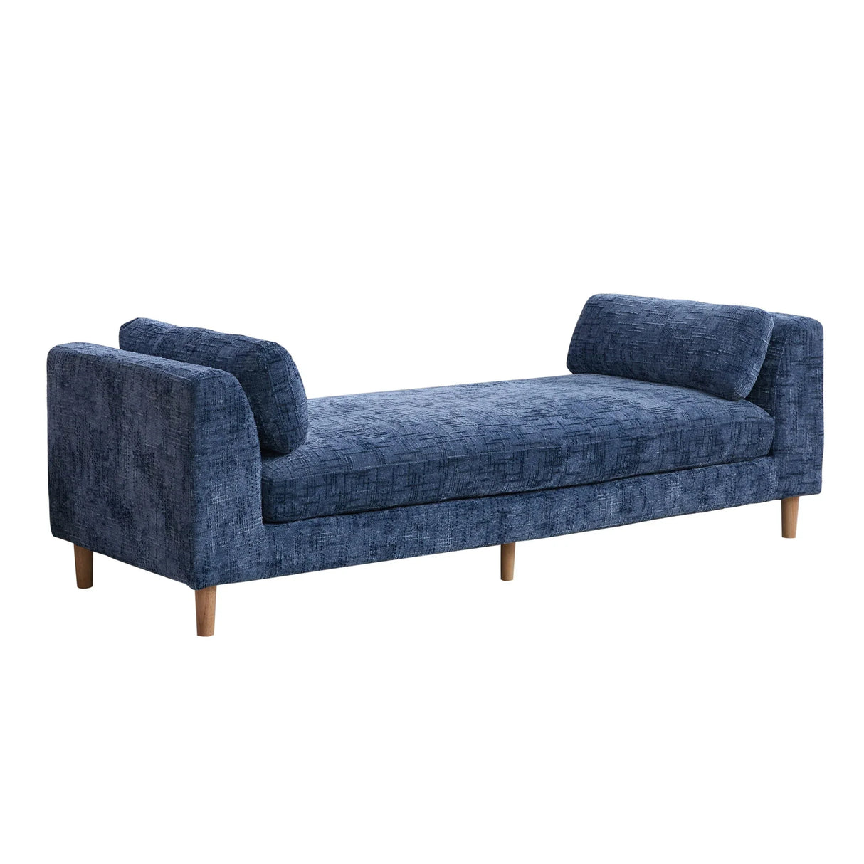 Modern Upholstered End Of Bed Bench With Armrests - Furniture Home Direct