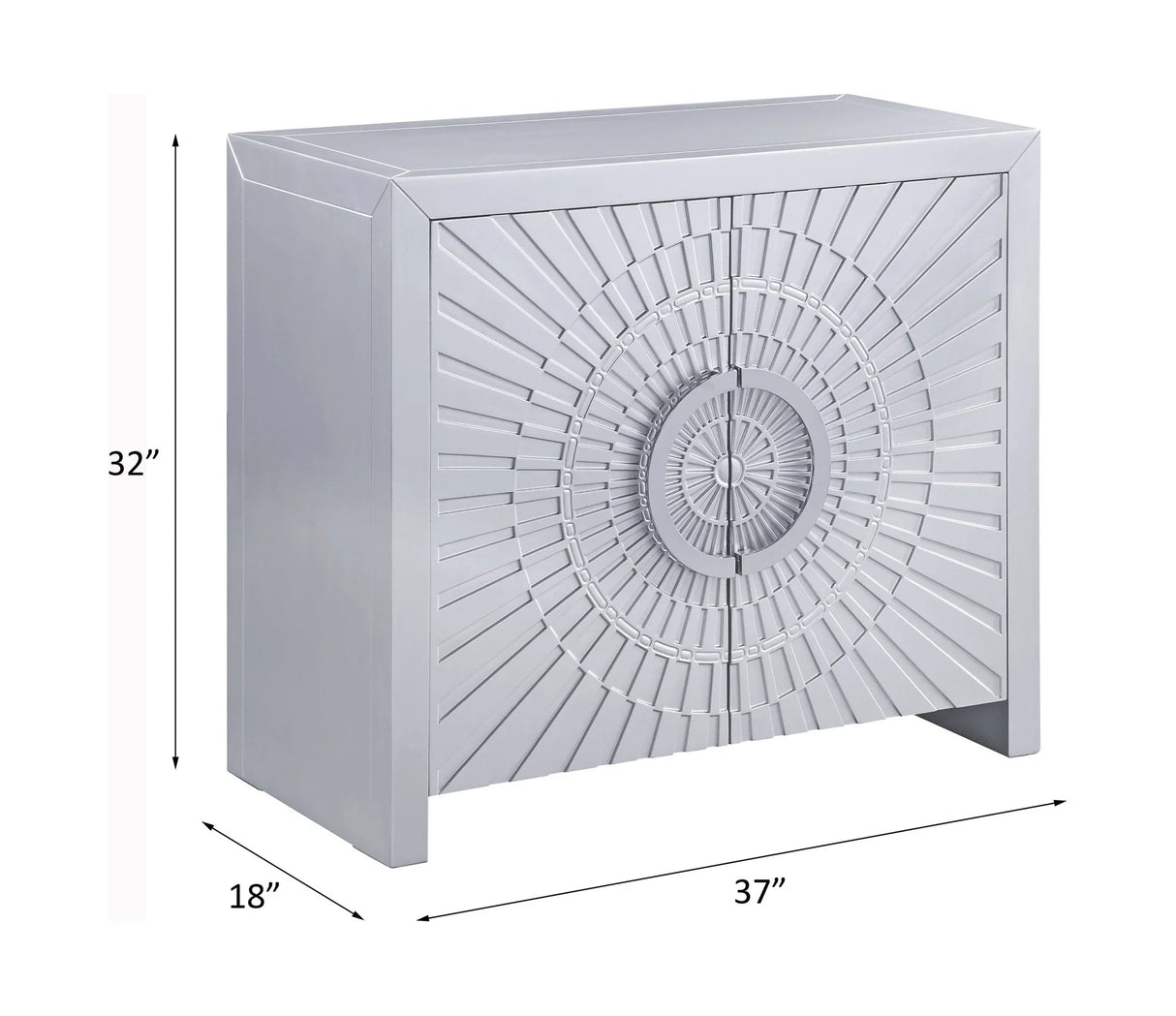 Cicero - Console Cabinet - Platinum - Furniture Home Direct