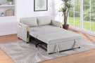 Percy - Teddy Velvet Sleeper Loveseat With Dual-Pull Sleeper Design - Furniture Home Direct