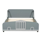 Car Shaped Platform Bed With Wheels - Furniture Home Direct