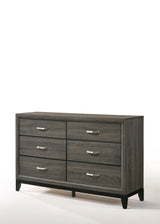 Valdemar - Weathered Dresser - Gray - Furniture Home Direct