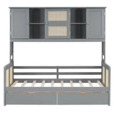 Daybed And All In One Cabinet And Shelf - Furniture Home Direct