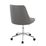 Marche - Contemporary Swivel Task Chair With Casters - Furniture Home Direct