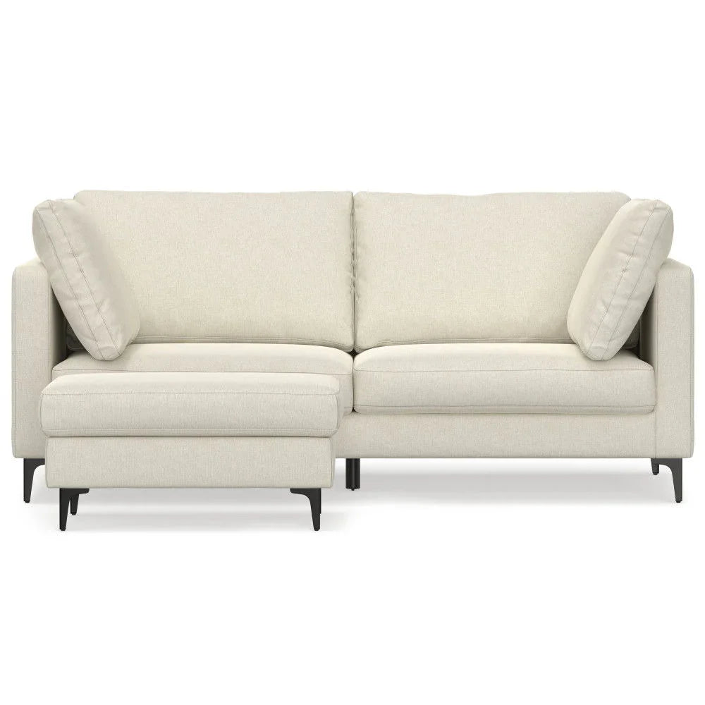 Ava - Mid Century Sofa With Ottoman Set - Furniture Home Direct