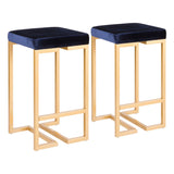 Midas - Contemporary / Glam Counter Stool (Set of 2) - Furniture Home Direct