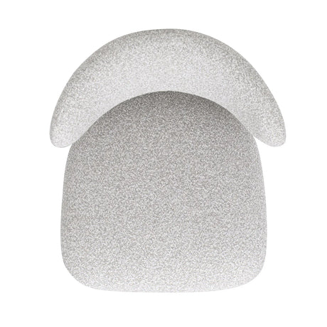 Locke - Modern Upholstered Counter Stool With Frame - Salt / Pepper - Furniture Home Direct