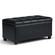Sienna - Upholstered Storage Ottoman Bench - Furniture Home Direct