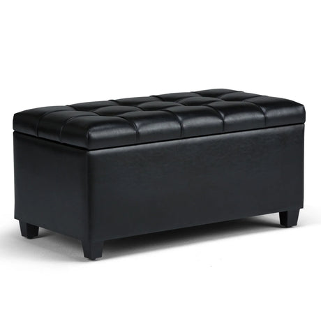 Sienna - Upholstered Storage Ottoman Bench - Furniture Home Direct