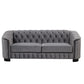 Sofa With Thick Removable Seat Cushion, 3 Seater - Furniture Home Direct