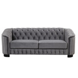 Sofa With Thick Removable Seat Cushion, 3 Seater - Furniture Home Direct