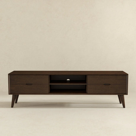 Adrian - TV Stand - Walnut Brown - Furniture Home Direct