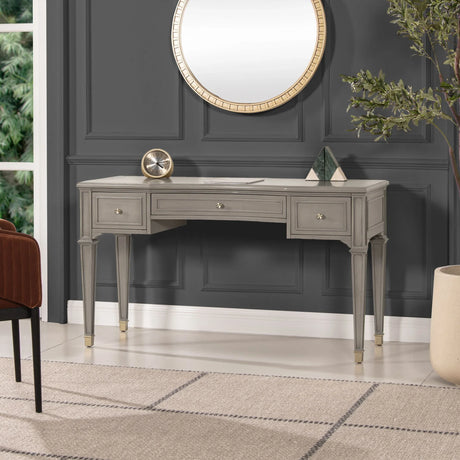Dauphin - 3 Drawer Executive Desk - Furniture Home Direct