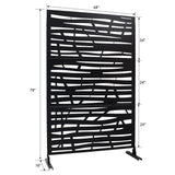 Outdoor & Indoor Privacy Screen Metal Privacy Screen - Furniture Home Direct