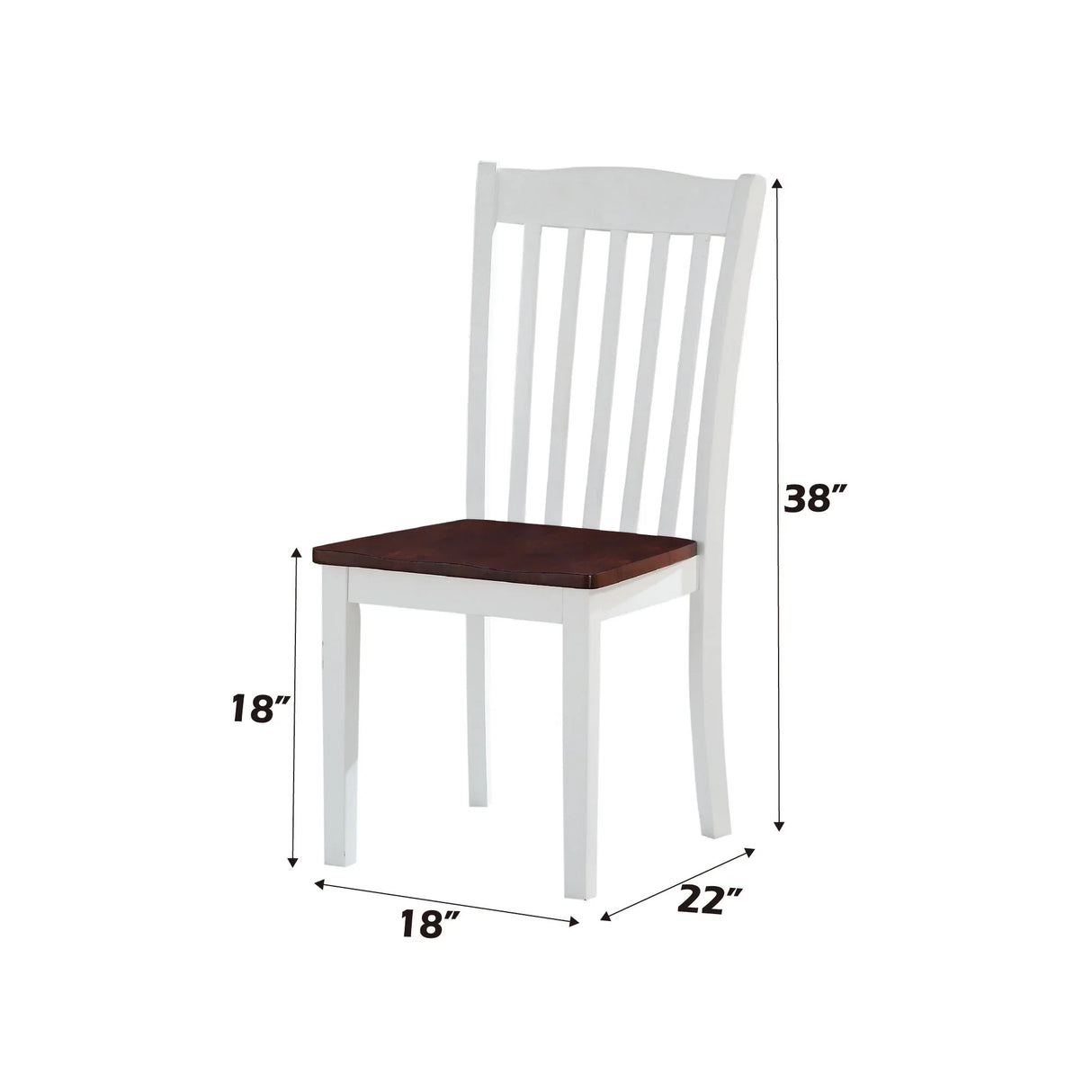 Leigh - Side Chair (Set of 2) - White - Furniture Home Direct