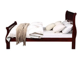 Louis Philippe - Sleigh Style Bed - Furniture Home Direct