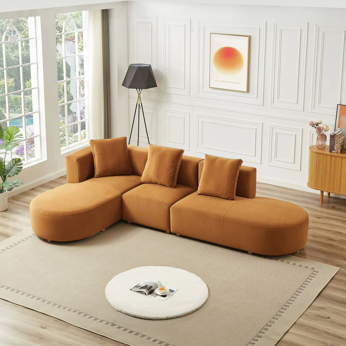 Orby - Stylish Sectional Sofa - Furniture Home Direct