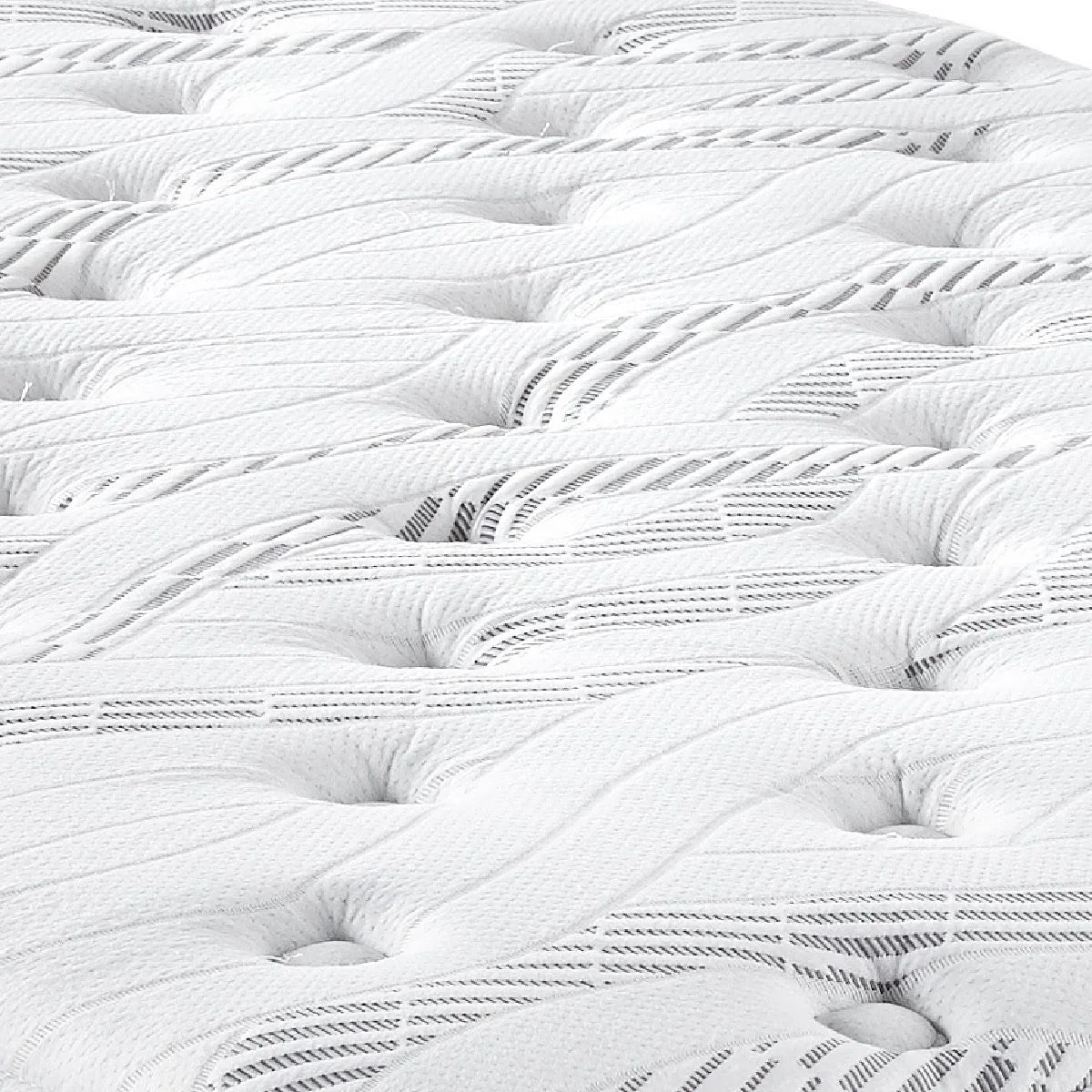 10" Quilted Hybrid Mattress, Medium Firm - Furniture Home Direct